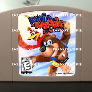 Banjo Kazooie 3D Worlds - For Play On The N64 Nintendo 64