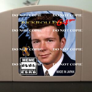 Rick Roll Eye 64 - For Play On The N64 Nintendo 64
