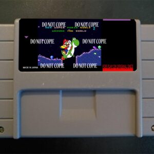 New Super Mario World 2 Around The World - For Play On The SNES / Super Nintendo