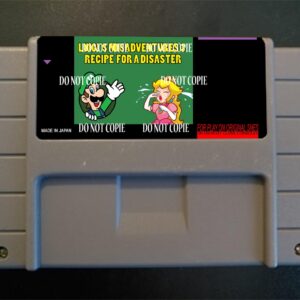 Luigi's Misadventures 3: Recipe For A Disaster - For Play On The SNES / Super Nintendo