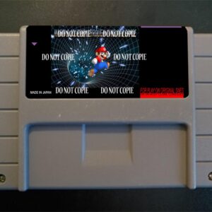 Mario's Journey Through Time And Space - For Play On The SNES / Super Nintendo