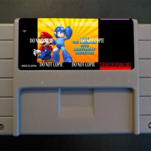 Super Mario World : The Megaman 29th Anniversary Adventure - For Play On The SNES / Super Nintendo