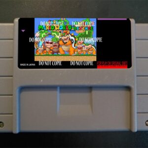 Super Mario World : Bowser's Revenge - For Play On The SNES / Super Nintendo