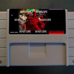 Mario VS Sonic Exe 2 - For Play On The SNES / Super Nintendo
