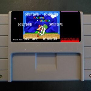 Mario's Return - For Play On The SNES / Super Nintendo
