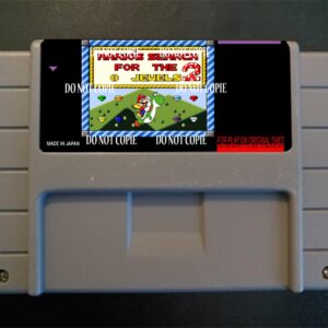 Mario's Search For The 8 Jewels 2 - For Play On The SNES / Super Nintendo
