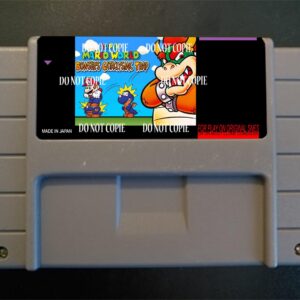 Super Mario World : Bowser's Cataclysmic Trap - For Play On The SNES / Super Nintendo
