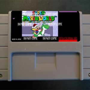 Super Mario World Christmas Edition - For Play On The SNES / Super Nintendo