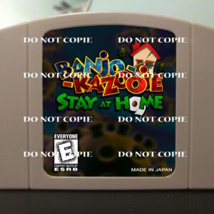 Banjo Kazooie Stay At Home - For Play On The N64 Nintendo 64
