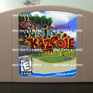 Banjo Kazooie The Bear Waker - For play on the Nintendo 64- N64