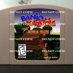 Banjo Kazooie Jungle Hijinx - For Play On The N64 Nintendo 64