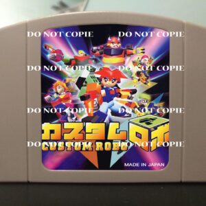 Custom Robo - For Play On The N64 Nintendo 64