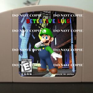 Detective Luigi - For Play On The N64 Nintendo 64