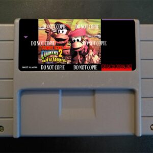 Donkey Kong Country 2 Hard As Kongcrete - For Play On The SNES / Super Nintendo