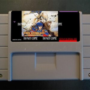 Fire Emblem Genealogy Of The Holy War - ENGLISH TRANSLATION - For Play On The SNES / Super Nintendo