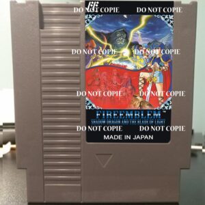Fire Emblem Shadow Dragon And The Blade Of Light - For Play On The NES Nintendo Entertainment System