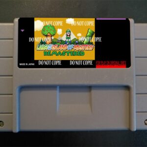 Luigi And The Island Of Mystery REMASTERED - For Play On The SNES / Super Nintendo