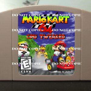 Mario Kart 64 CPU Tweaked - For Play On The N64 Nintendo 64