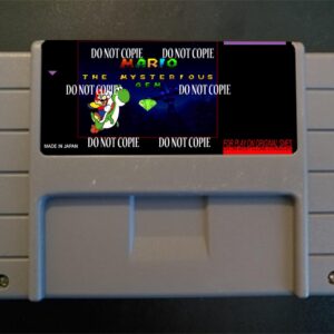 Mario - The Mysterious Gem - For Play On The SNES / Super Nintendo