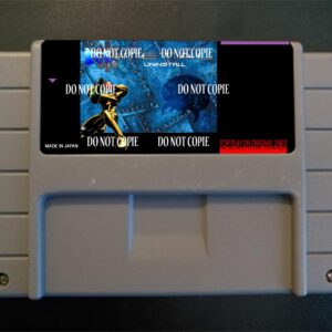 Metroid Ice Metal Uninstall - For Play On The SNES / Super Nintendo