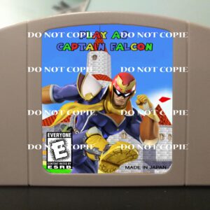 Play As Captain Falcon In Mario 64 - For Play On The N64 Nintendo 64