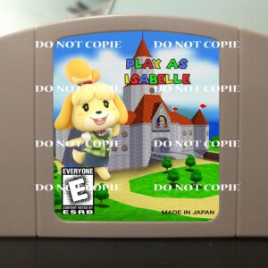 Play As Isabelle In Mario 64 - For Play On The N64 Nintendo 64