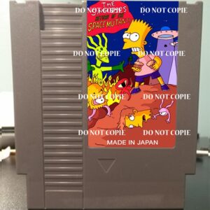 The Simpsons Return Of The Space Mutants - For Play On The NES Nintendo Entertainment System
