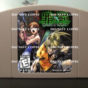 Sin And Punishment Successor Of The Earth - For Play On The N64 Nintendo 64