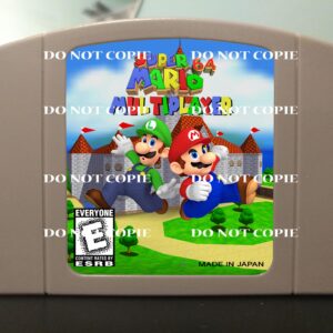 Super Mario 64 Multiplayer - For Play On The N64 Nintendo 64