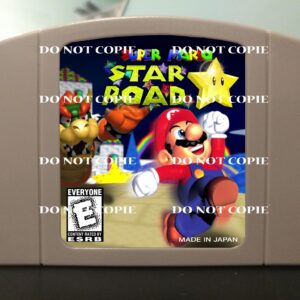 Mario Star Road 64 - For play on the Nintendo 64- N64