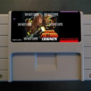 Super Metroid Legacy - For Play On The SNES / Super Nintendo