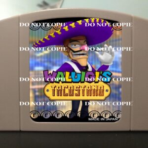 Waluigi's Taco Stand - For Play On The N64 Nintendo 64