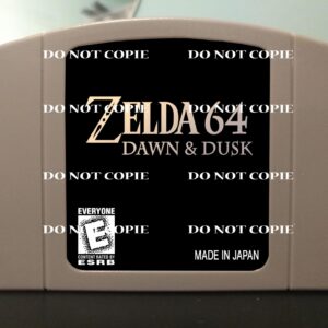 Zelda 64 Dawn And Dusk - For Play On The N64 Nintendo 64