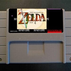 BS The Legend Of Zelda Map 4 - For Play On The SNES / Super Nintendo