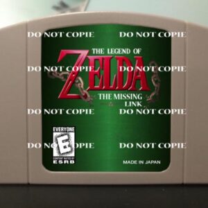 The Legend Of Zelda : The Missing Link - For Play On The N64 / Nintendo 64