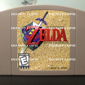 The Legend Of Zelda : Shifting Sand Dungeon - For Play On The N64 / Nintendo 64