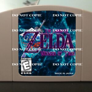 Legend Of Zelda Voyager Of Time - For Play On The N64 Nintendo 64