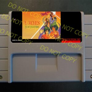 3x3 Eyes: Beast Restoration - For Play On The SNES / Super Nintendo