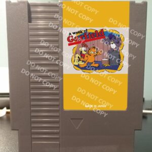 A Week Of Garfield - For Play On The NES Nintendo Entertainment System