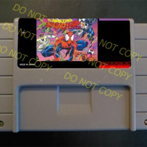 The Amazing Spider-Man: Lethal Foes - For Play On The SNES / Super Nintendo