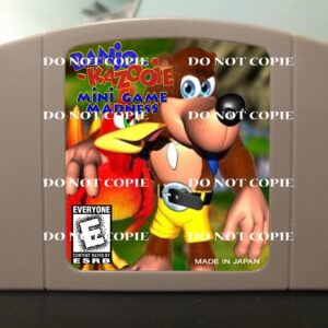 Banjo Kazooie Mini Game Madness - For Play On The N64 Nintendo 64