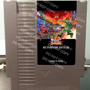 Bionic Commando Return Of Hitler - For Play On The NES Nintendo Entertainment System