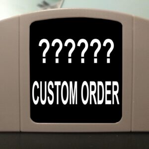 1 Custom Listing For Any N64 Game - For Play On The N64 Nintendo 64