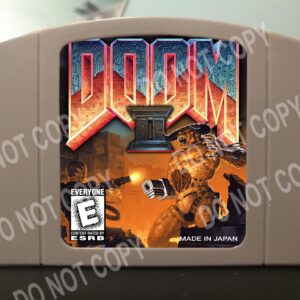 Doom II 2 - For Play On The N64 Nintendo 64