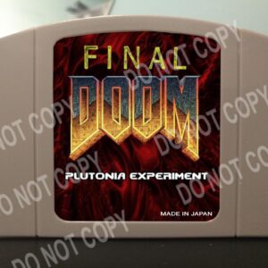 Final Doom Plutonia Experiment - For Play On The N64 Nintendo 64