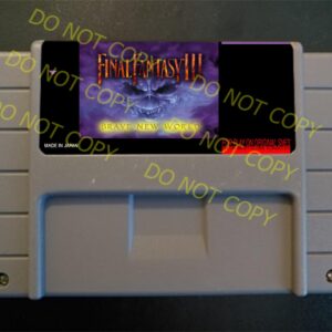 Final Fantasy III 3 Brave New World - For Play On The SNES / Super Nintendo
