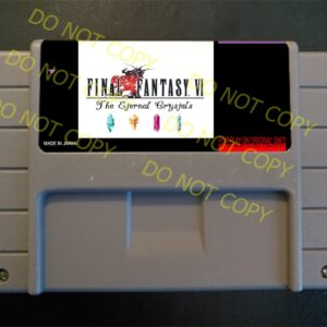 Final Fantasy VI - The Eternal Crystals - For Play On The SNES / Super Nintendo