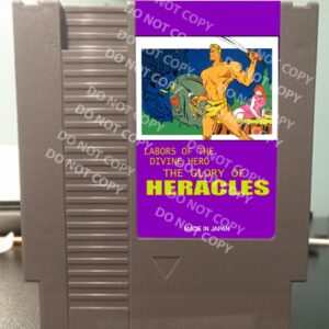 Labors of the Divine Hero: The Glory of Heracles - For Play On The NES Nintendo Entertainment System