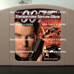 Goldeneye 007 Tommorow Never Dies - For Play On The N64 Nintendo 64
