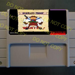 Ganpuru: Gunman's Proof - For Play On The SNES / Super Nintendo